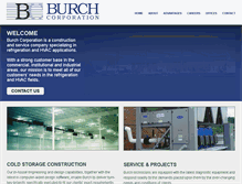 Tablet Screenshot of burchcorp.com